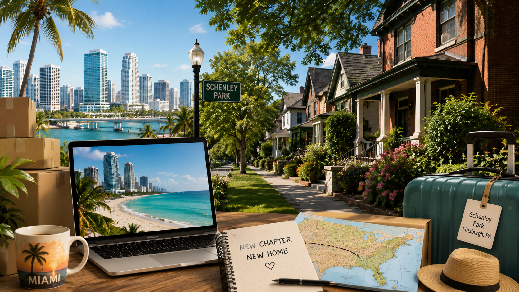 Relocating to Miami Schenley Park neighborhood out-of-state buyer guide homes