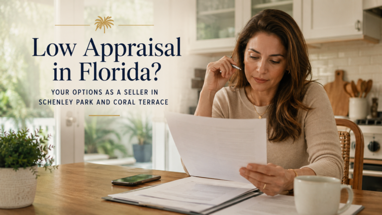 low appraisal Florida seller options guide Schenley Park 2026